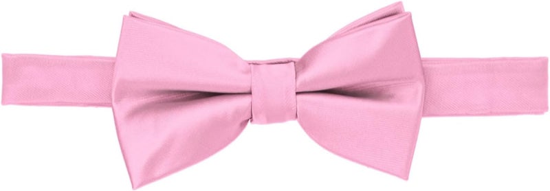 tiemart Pre-Tied Adjustable Men's Band Collar Bow Tie - Image 3